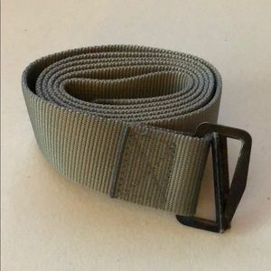 Sage Green Web Belt Military